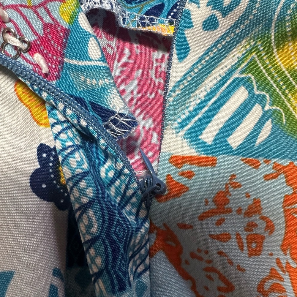 Cider Multicolor Patchwork Boho Lightweight Pants… - image 7